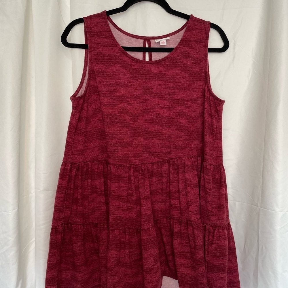 Lularoe sleeveless scoop neck dress​​​​​